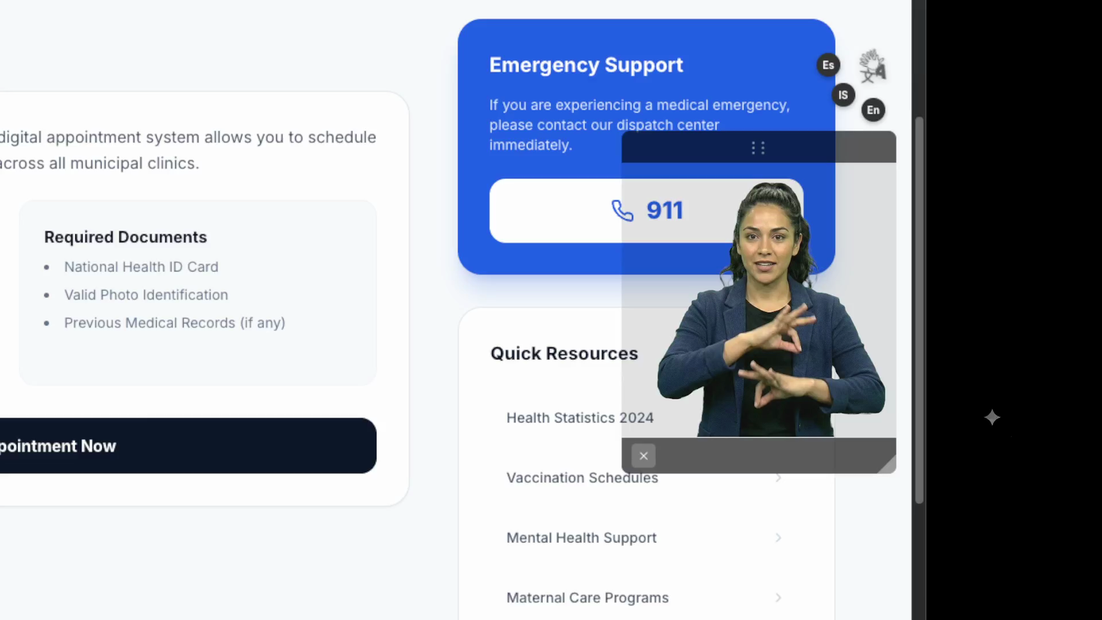Acceasy controls — section-level and paragraph-level translation