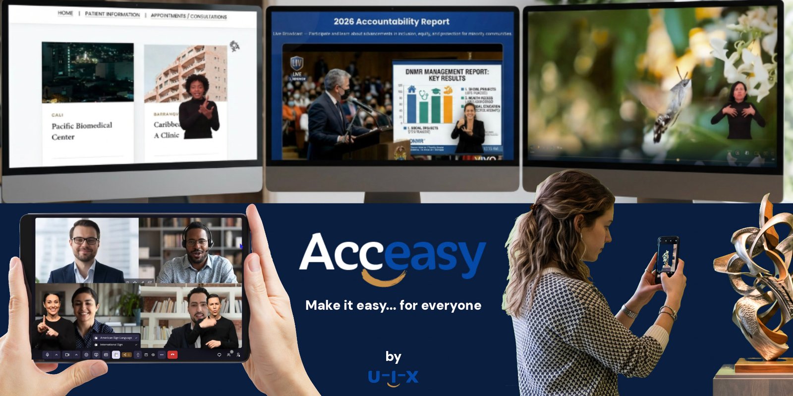 Suíte Acceasy em ação